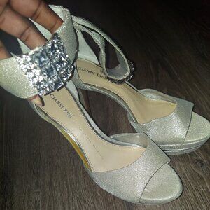 Silver heels